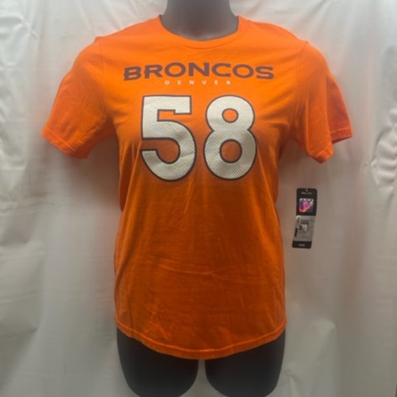 NFL Denver Broncos Von Miller #58 Orange Tee, Youth Size Large- NEW W/ TAGS - Picture 1 of 7